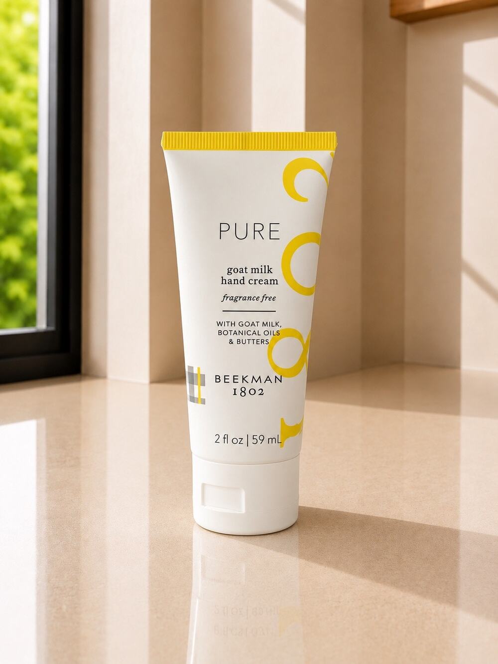 Beekman 1802 Pure Goat Milk Hand Cream Fragrance Free 2oz